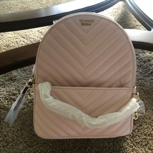 VS light pink backpack